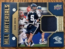 2011 Upper Deck MLL Materials Premium Series Alex Smith Relic Bayhawks