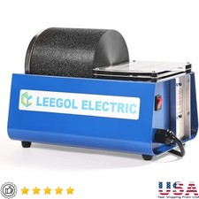 Rock Tumbler Kit Adults Kids Quiet 3LB Leak Proof Easy to Use Polishing System