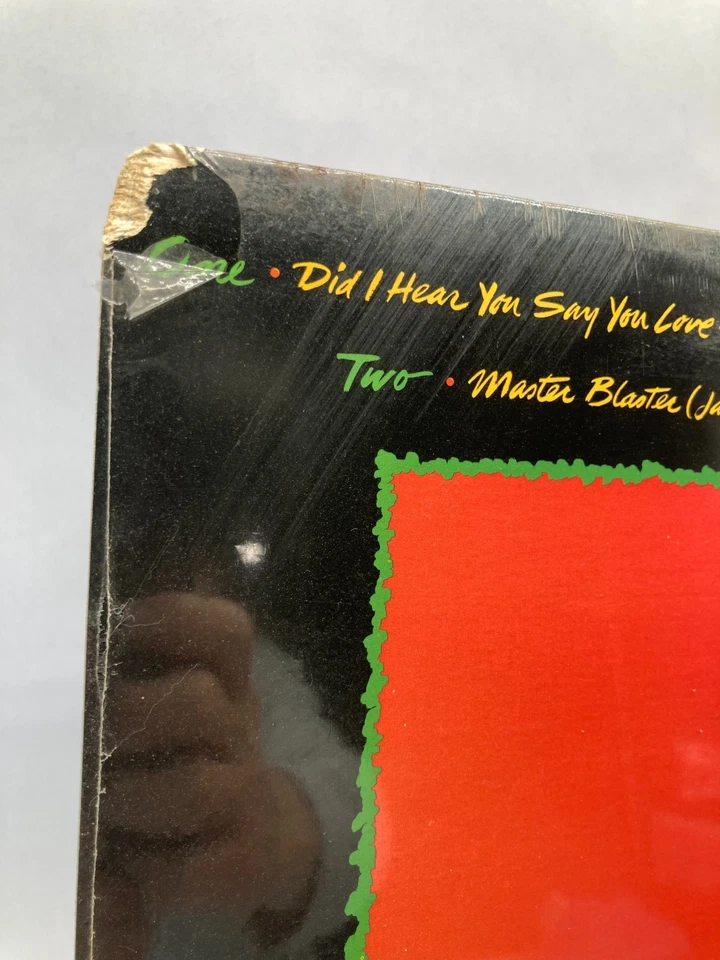 Stevie Wonder Hotter Than July Vintage Vinyl LP 1980 Tamla Record M1K-M17 - Image 3 of 4