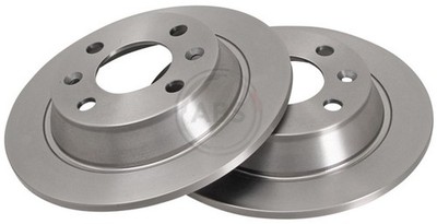 2x Bremsscheibe A.B.S. 15890 für AC4 900 SAAB 9000 AM4 1 Combi Turbo Cat Aero