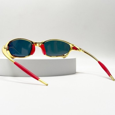 Oakley Juliet X-Metal Rose Gold Ruby Iridium Sunglasses Vintage