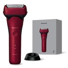 Panasonic Lamdash 3 Blade Electric Shaver Razor ES-L341D-R Red Global　From JPNu