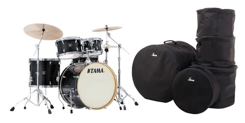 Tama CL52KR-TPB Superstar Classic Drumkit Transparent Black Burst Set Bag Gigbag