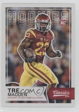 2016 Panini Classics Rookies Red Back Tre Madden #283 1u6