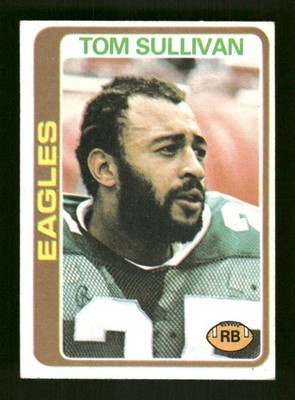 1978 Topps Football 62 Tom Sullivan - E VG to VGEX or better BXCP45