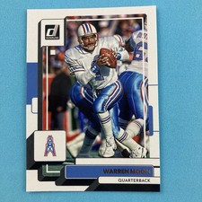 Warren Moon 2022 Donruss Card #46 NFL Houston Oilers