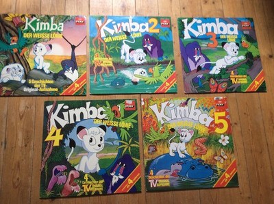Kimba, Der Weisse Löwe 1 2 3 4 5  [5 LP Vinyl][POLY] 70er Osamu Tezuka
