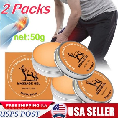2X Therawolf Neuro Balm,Joint Care Soothing Cream,Herbal Cooling