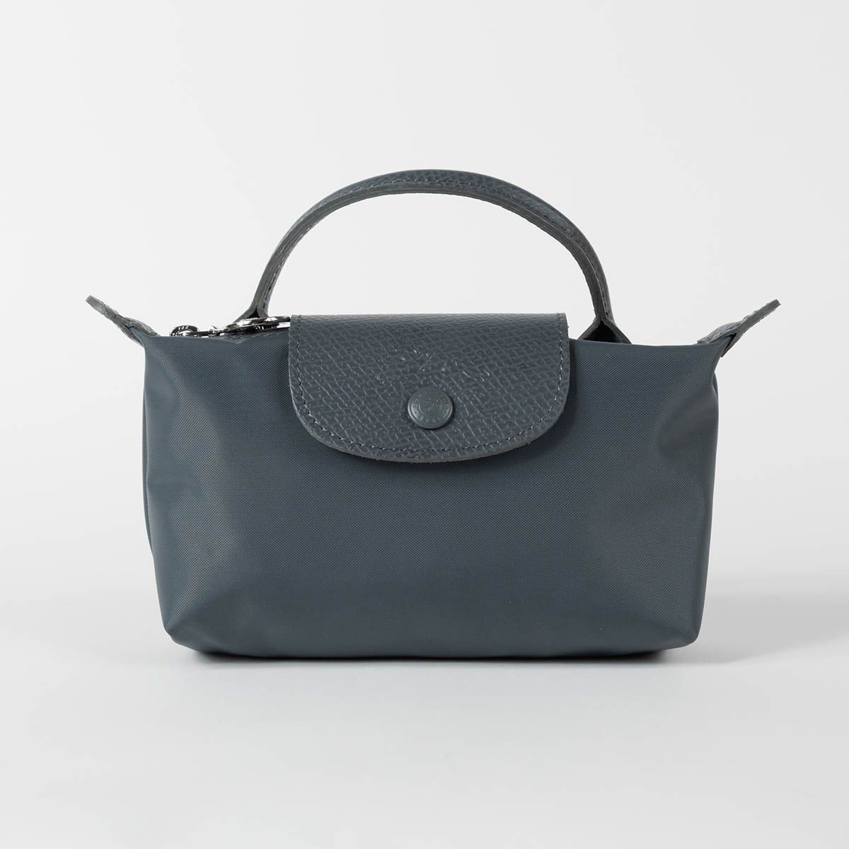 LONGCHAMP New Pouch Le Pliage One Handle Pouch Anthracite from Japan