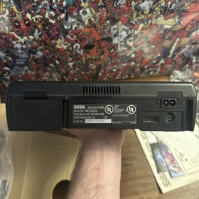 Sega Saturn Console - Complete CIB In Plastic - Tested - Authentic - Clean!