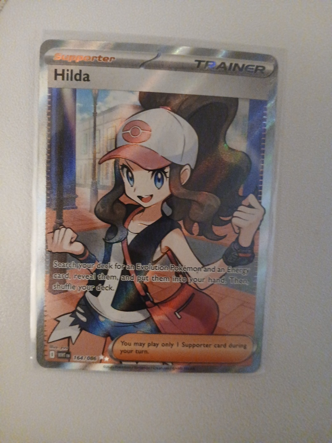 Hilda 2025 Scarlet & Violet: White Flare #164/086 Ultra Rare (Full Art)  Price Guide - Sports Card Investor
