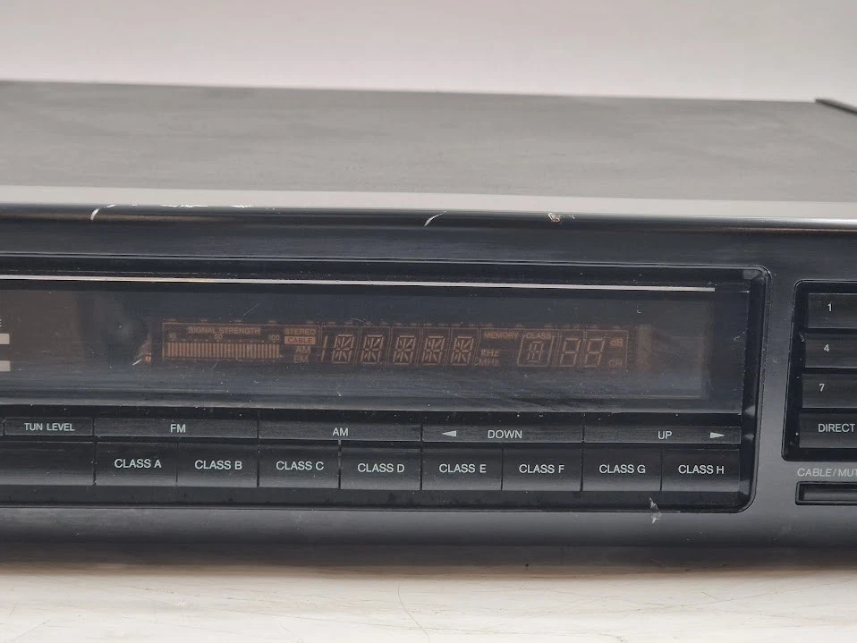 Onkyo T-407 FM/AM Tuner - Working, Cosmetic Wear, No Box - Image 4 of 4
