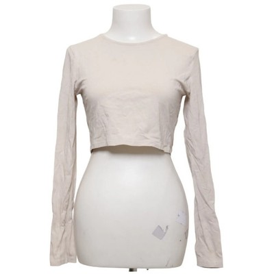 NLY Trend, Crop Top, Größe: M, Keep It Simple Crop Top, Beige #hU6