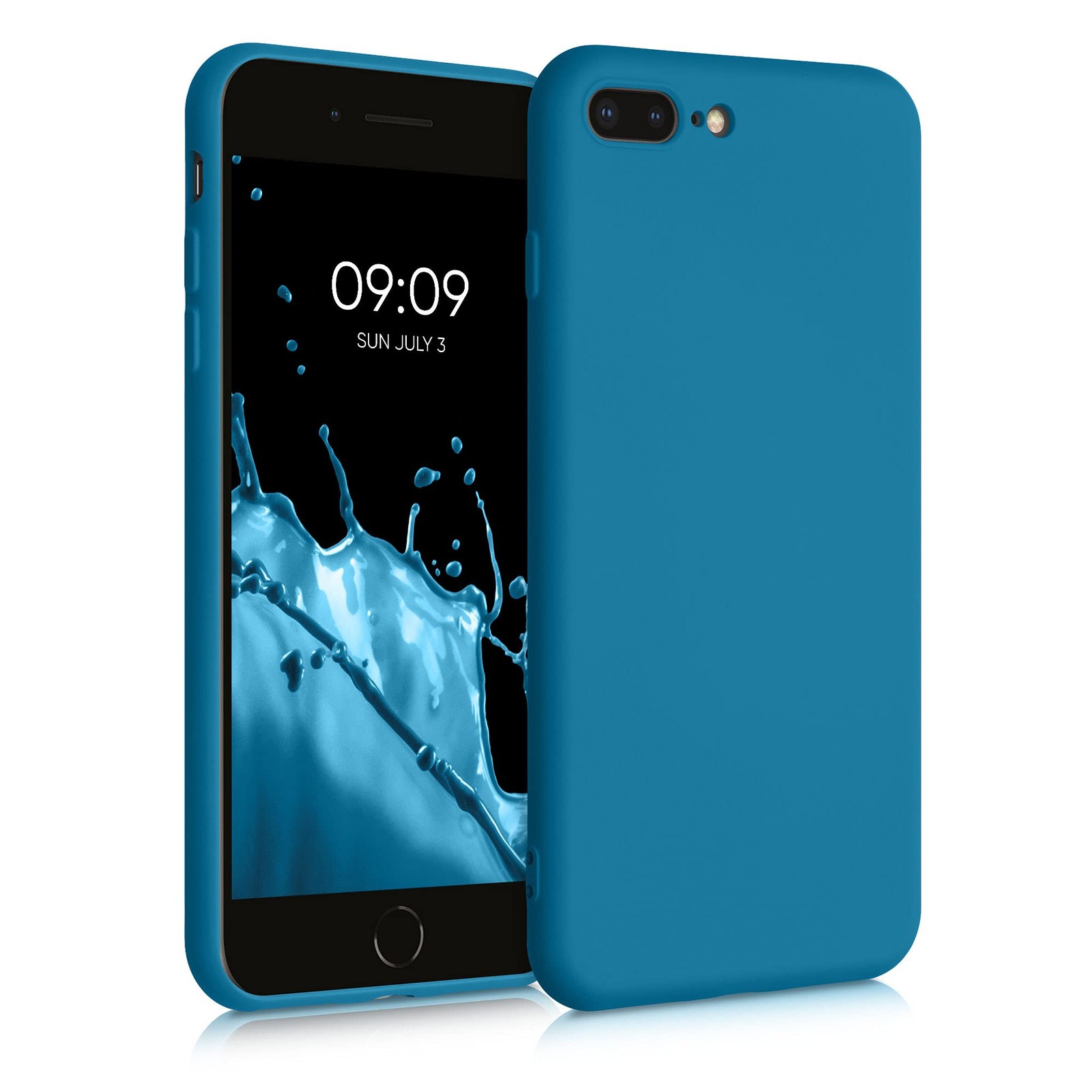 kwmobile Custodia Compatibile con Apple iPhone 7 Plus/iPhone 8 Plus Cover (n5T)