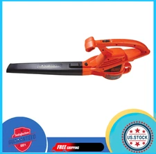 BLACK+DECKER Electric Leaf Blower, Handheld Blowers for Lawn Care, Lightweight