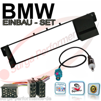 BMW 3 Series E46 installation kit without. LFB year 05/1998 - 2004 *black* round pins -