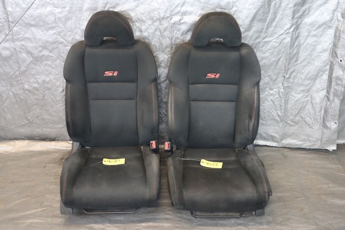 2008 HONDA CIVIC SI COUPE K20Z3 2.0L OEM BLACK CLOTH FRONT