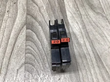 Lot Of 2 Federal Pacific NC-NI Stab-lok Circuit Breaker 20A 120V #09G131PR7*CO