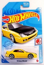2021 Hot Wheels Yellow '98 Honda Prelude 125/250 HW J-Imports 2/10