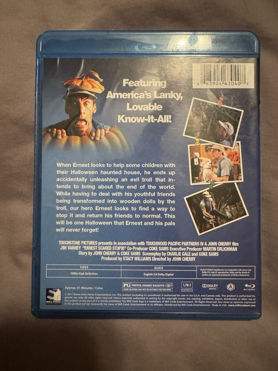 Ernest Scared Stupid (Blu-ray Disc, 2011) for sale online | eBay