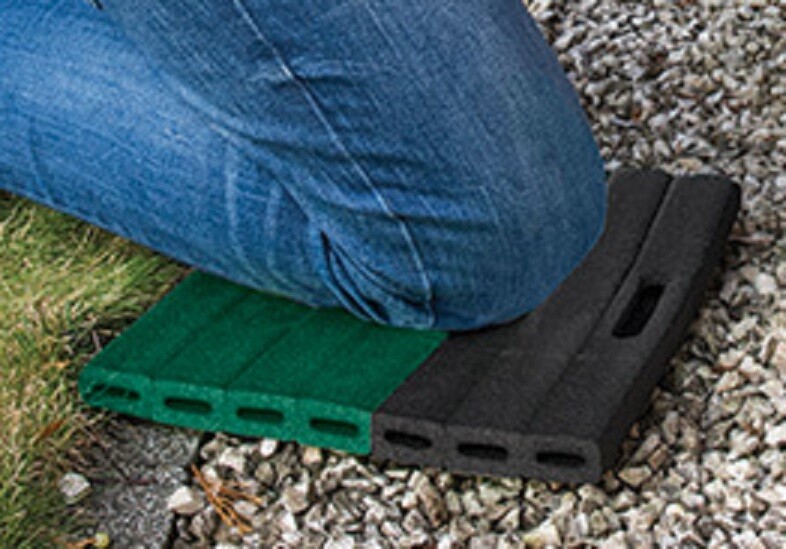 Heavy Duty Thick 4cm Garden Kneeler Mat Foam Knee Pad Protector Green Black - Image 2