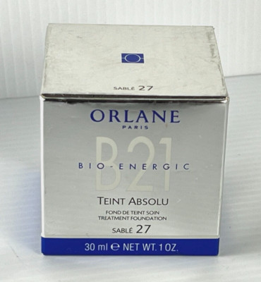 NEW in Box ORLANE B21 Bio Energic Treatment Foundation #27 Sable *RARE