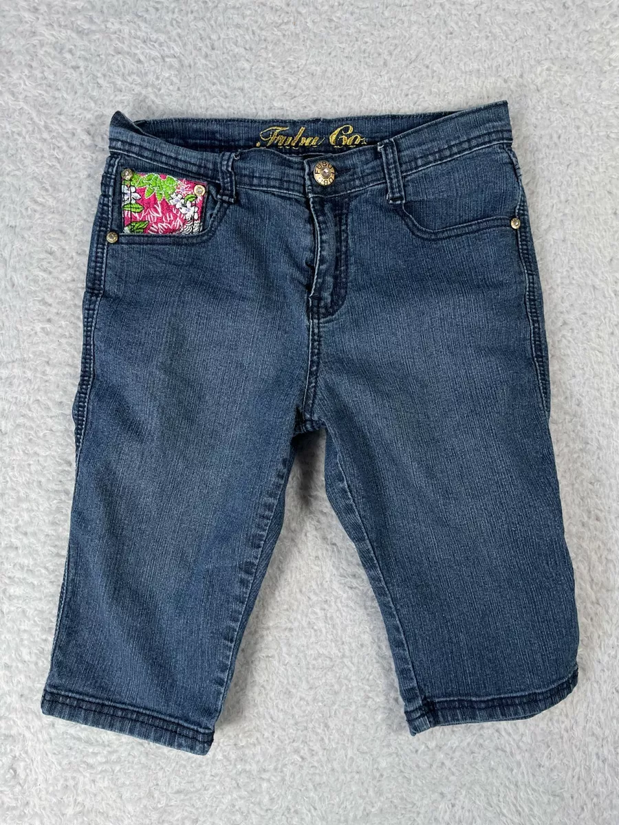 Juniors denim capris discount