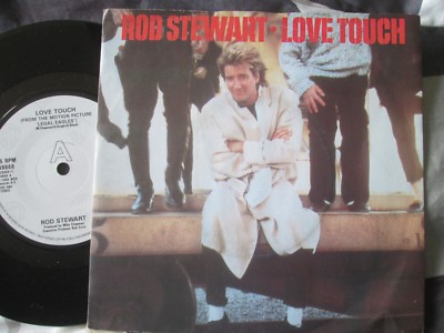 Rod Stewart    Love Touch Warner Bros. Records    W8668 Vinyl UK 7'' Single 