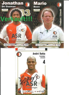 Andre Bahia - Mario Been - Feyenoord Rotterdam - Bitte lesen!!! - Preisvorschlag