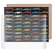 Hot Wheels 1/64Scale Car Display Case Diecast Display Case Storage Cabinet Shelf