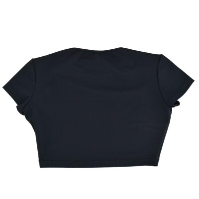 Chanel Cropped T-shirt Black #40 162590 | eBay