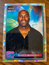 2021 Topps Finest Basketball SCOTT BURRELL #49 Atomic Refractor 48/299