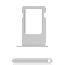 Sim Card Holder Tray Replacement Part for iPhone 5s, SE 1st Gen. 2016 SILVER