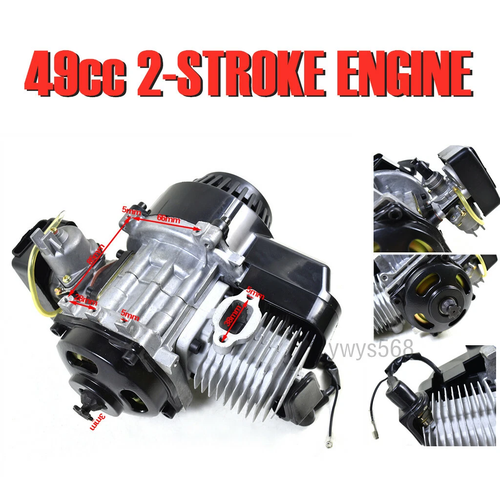 47cc 2 stroke engine outlet