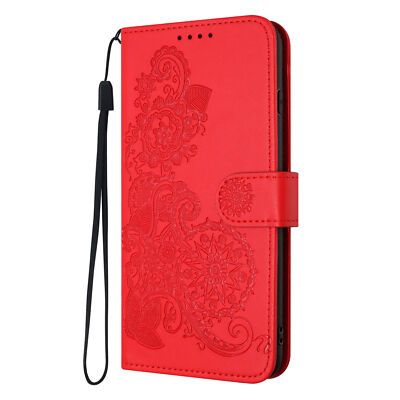 Leather Flower Wallet Phone Case For Redmi Note 10 12 11 14 15 Pro A5 POCO M7 F7