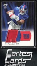 Jerrel Jernigan 2011 Topps #HRP-JJE Rookie Patch Jersey New York Giants