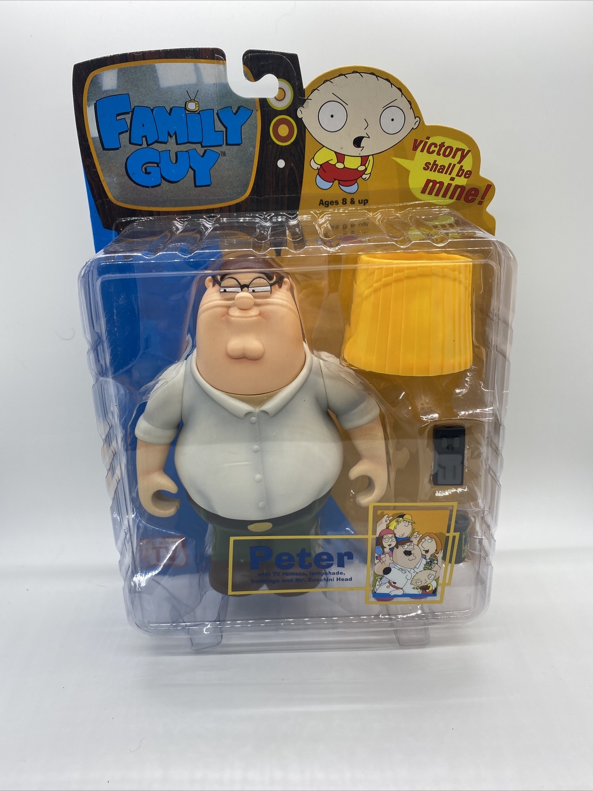 Family Guy Peter Griffin Action Figure Series 1 RARE Squinty Eye