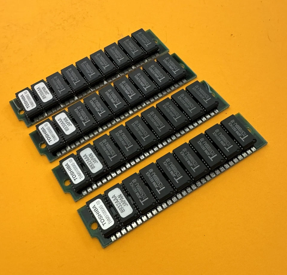 Sun 501-1408 1MB 30-Pin 1Mbit x 9-Bit 100ns SIMM SPARCstation 1, SPARCstation 1+ - Image 4 of 4