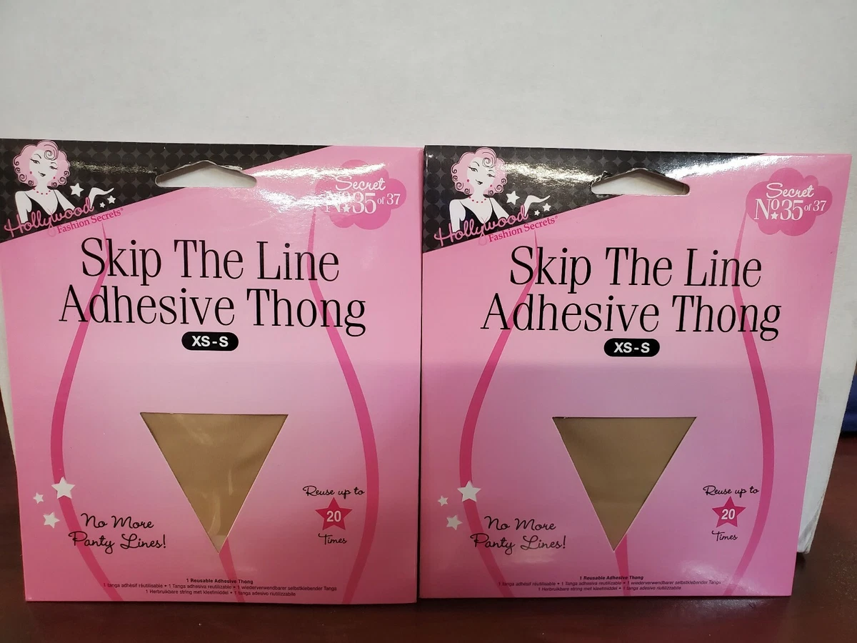 Adhesive thong sale