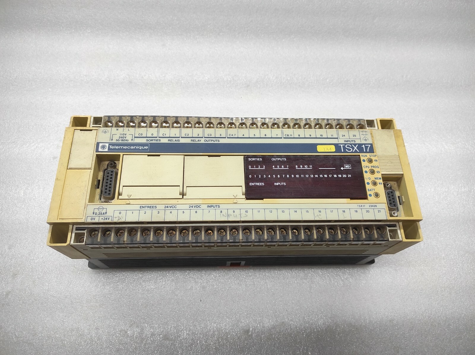 Tele Tsx17 23428 Plc Programmable Controller