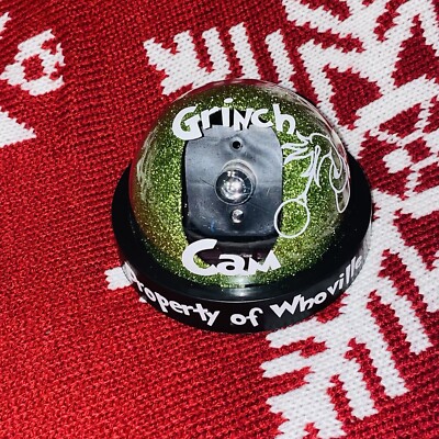 Grinch Cam- Pretend Spy Security Surveillance Camera- Flashing