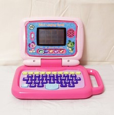 LEAP FROG 2 in 1 LeapTop Touch Girls Pink Childs Learning Toy ABCs 123s