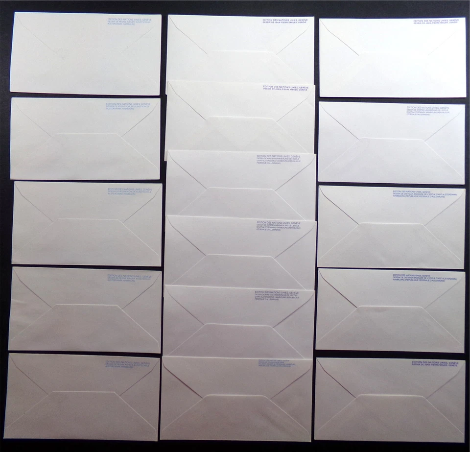 UNITED NATIONS FLAG SERIES 1980-86 U.N. Worldwide 16x FDC Lot GO POSTAL SET #044 - Image 2 of 3