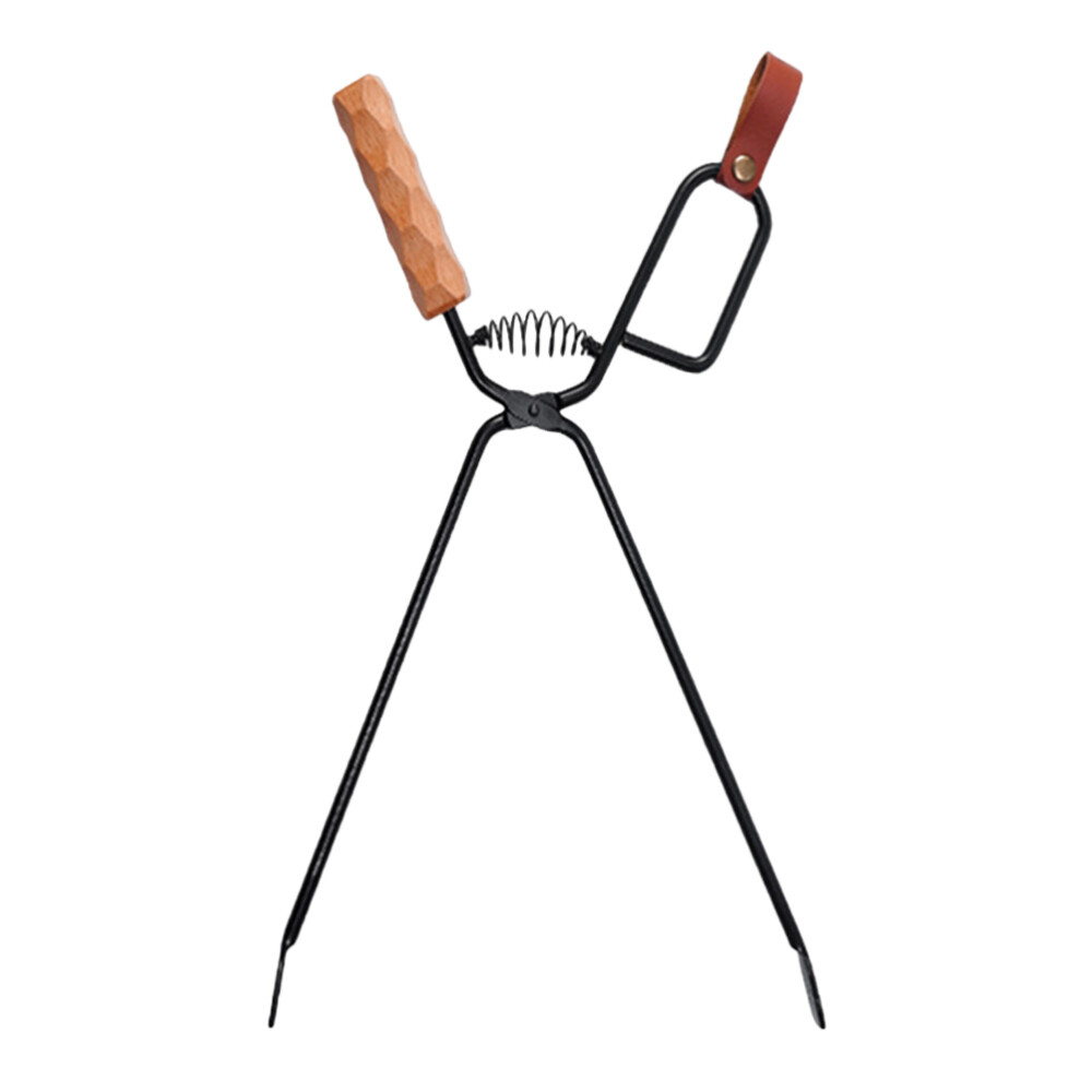 Campfire Tong Outdoor Fireplace Tong Log Tong Log Grabber Firewood Tong