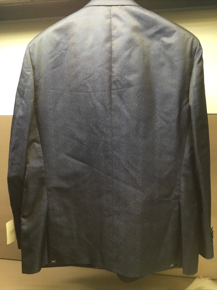 Abrigo deportivo Tallia de un botón para hombre $350, azul marino, 48R Foto 2 de 4