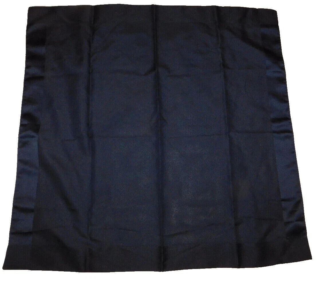 Negro Sólido Pañuelos vintage Plain & Solid