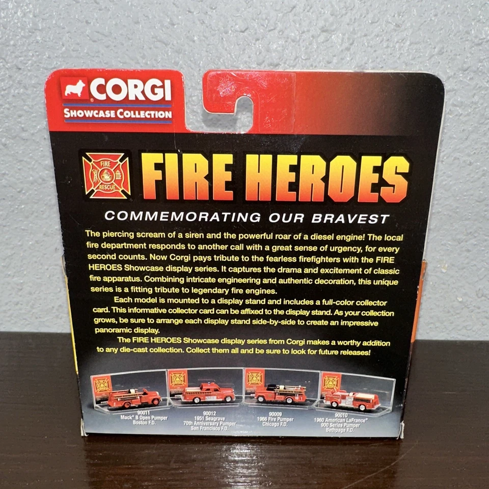 Corgi Appx 10cm Long Diecast CS90058 - 1966 Fire Pumper Baltimore MD - Image 4 of 4