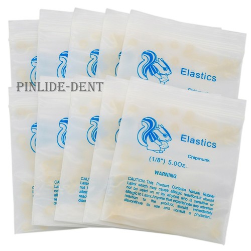 US Dental Orthodontic Rubber Bands Ortho Elastics Latex Braces 1/8 3.5,5.0,6.5OZ - Picture 18 of 23