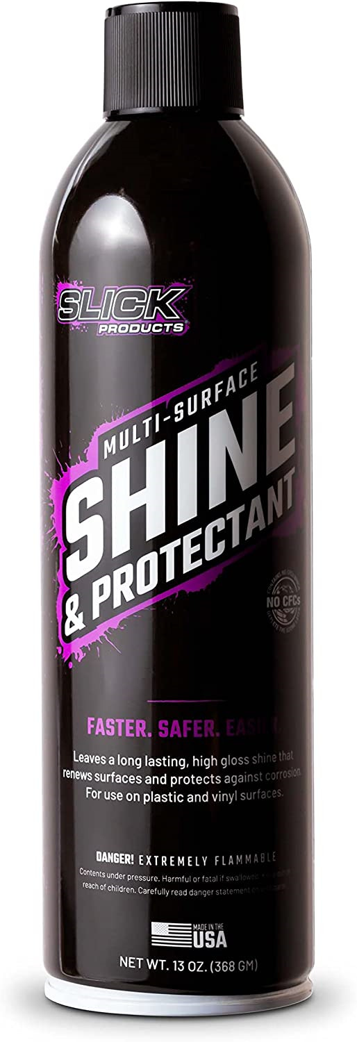 Slick Products SP1262 Shine & Protectant Spray Coating, High-Gloss