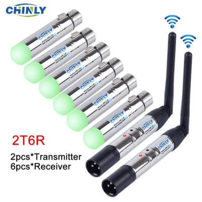 DMX512 Controller Receiver Transmitter Wireless Control  LED Light  Stage Effect